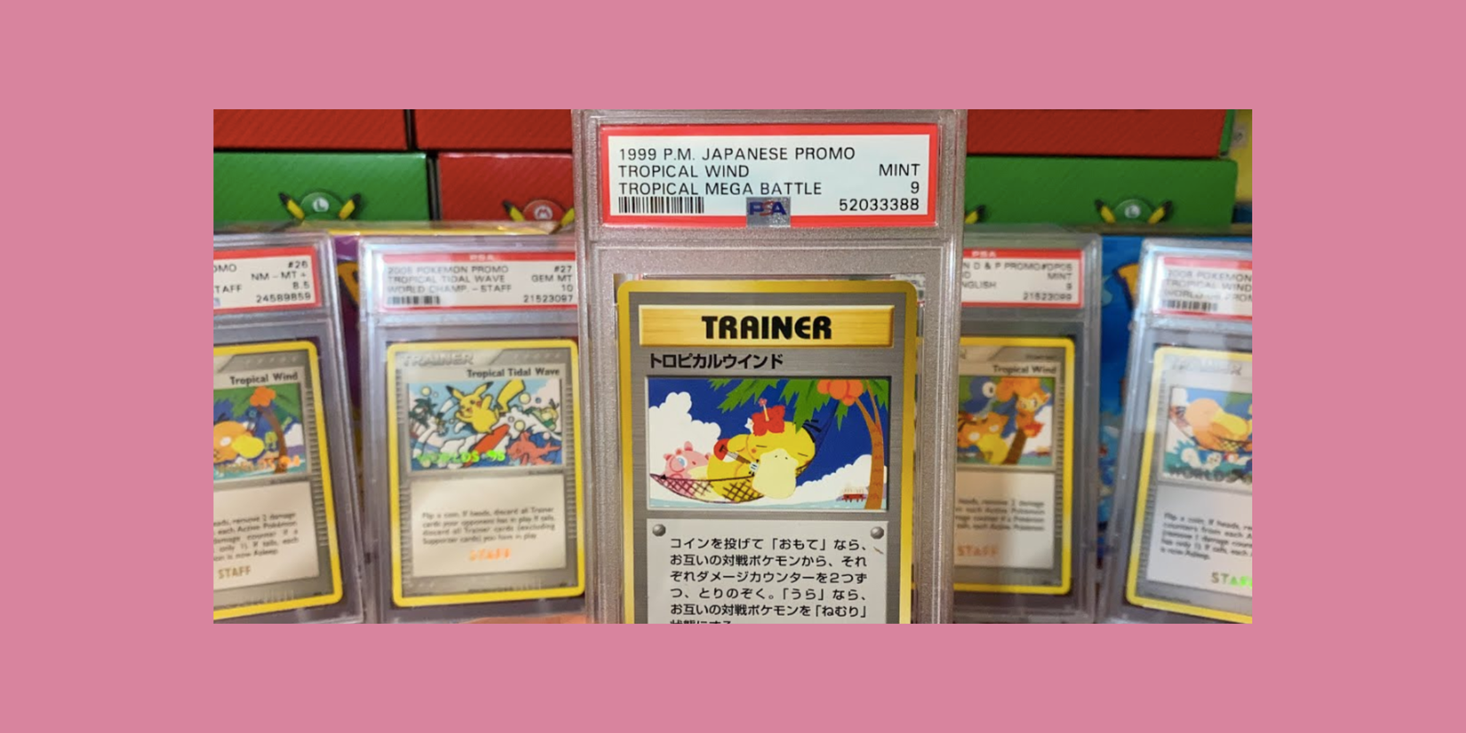 Tropical Wind championship prize Pokemon card