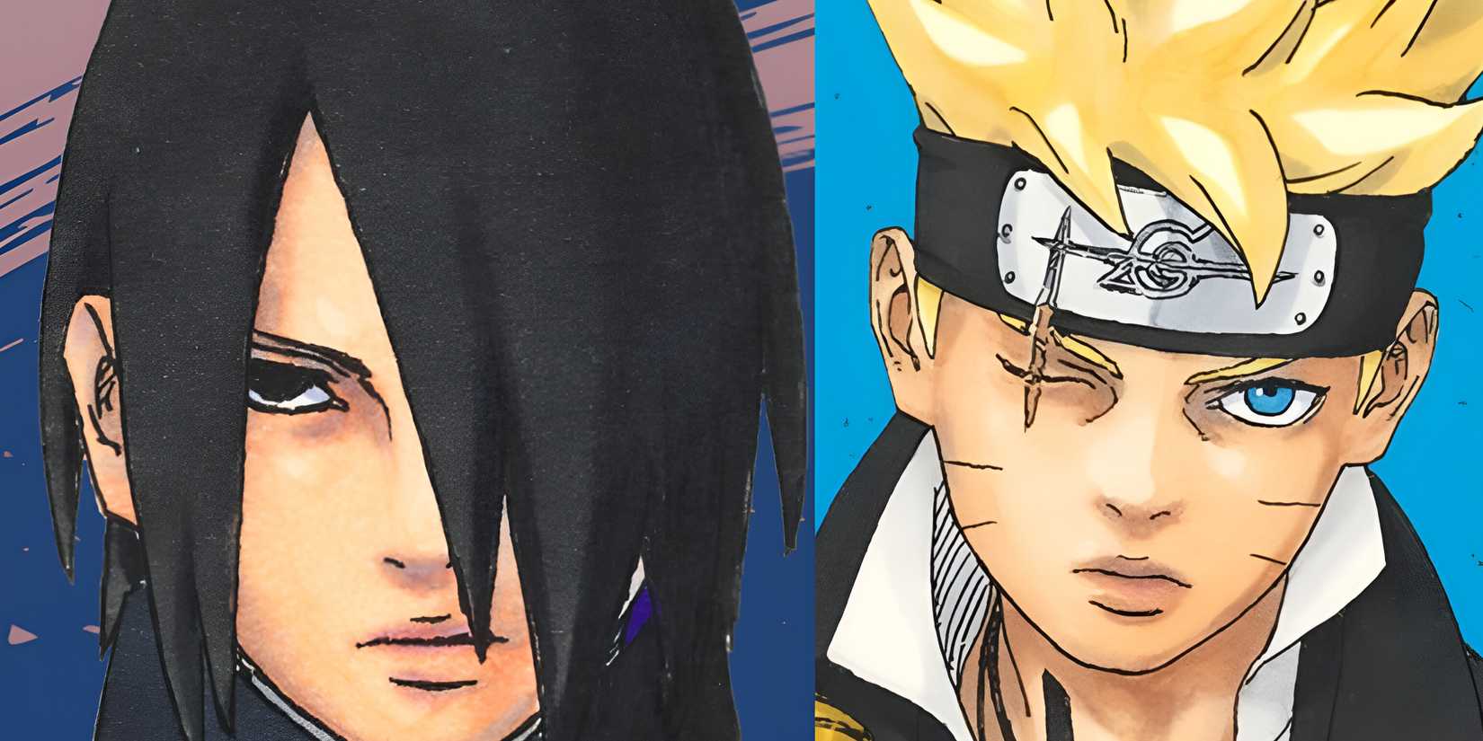 two blue vortex boruto and sasuke uchiha