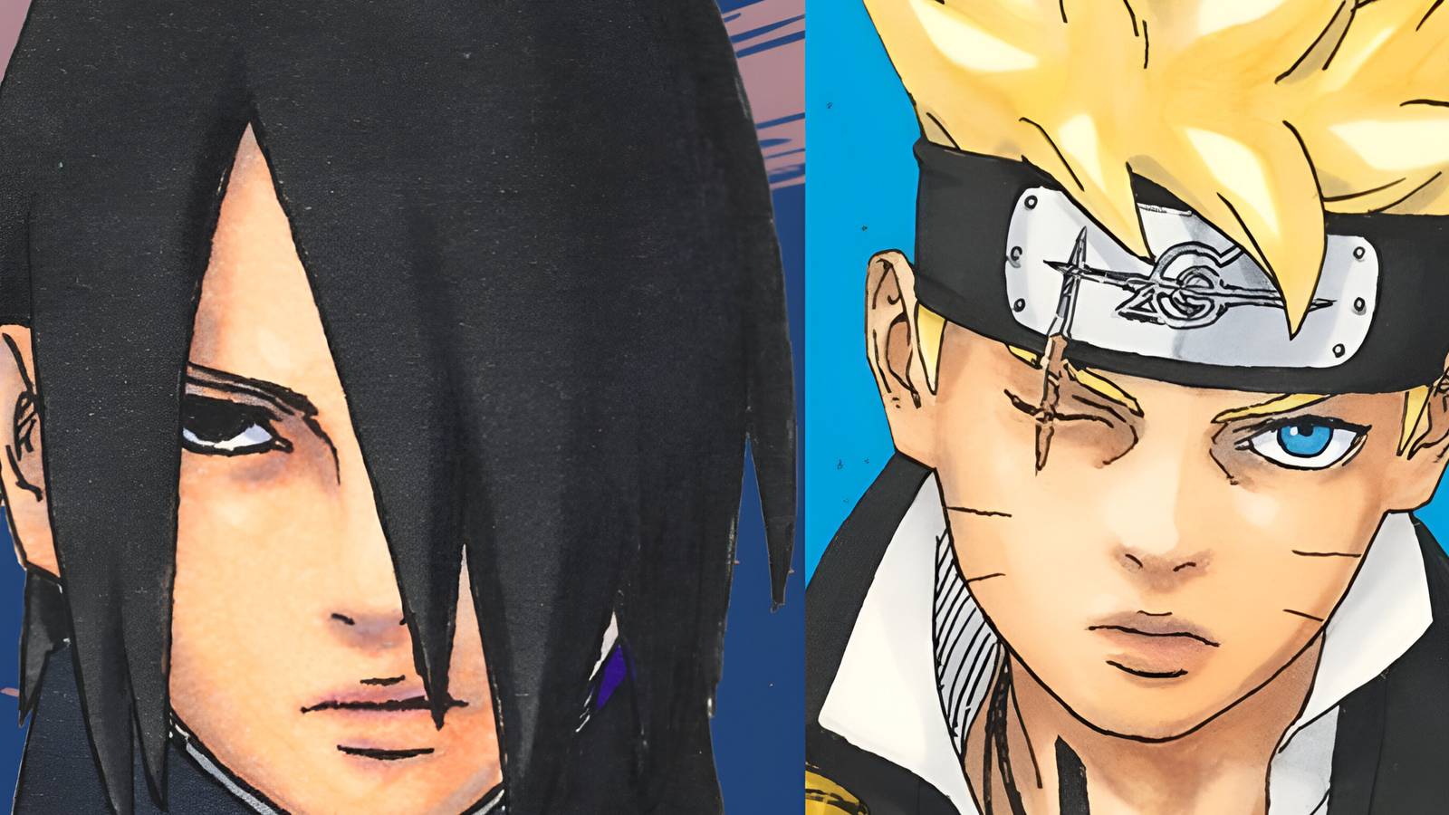 two blue vortex boruto and sasuke uchiha