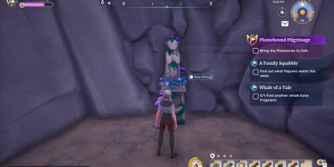 Image of an Umbraan Shrine in Palia