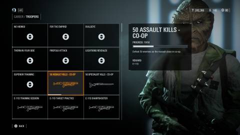 unlock weapon milestones