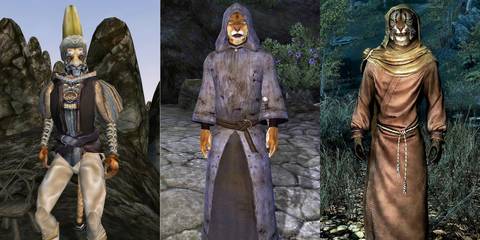 M'aiq the liar in Morrowind, Oblivion and Skyrim
