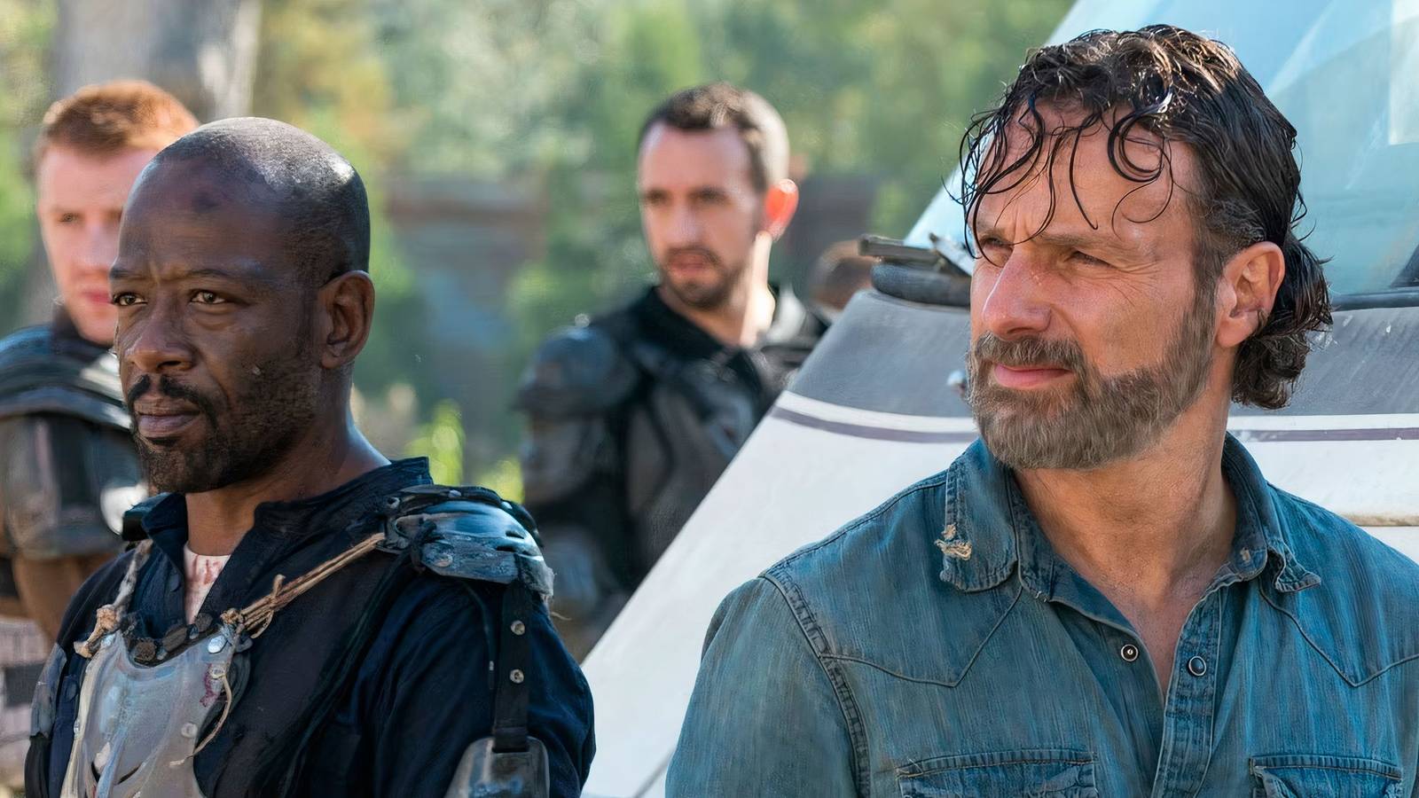 rick and morgan the walking dead