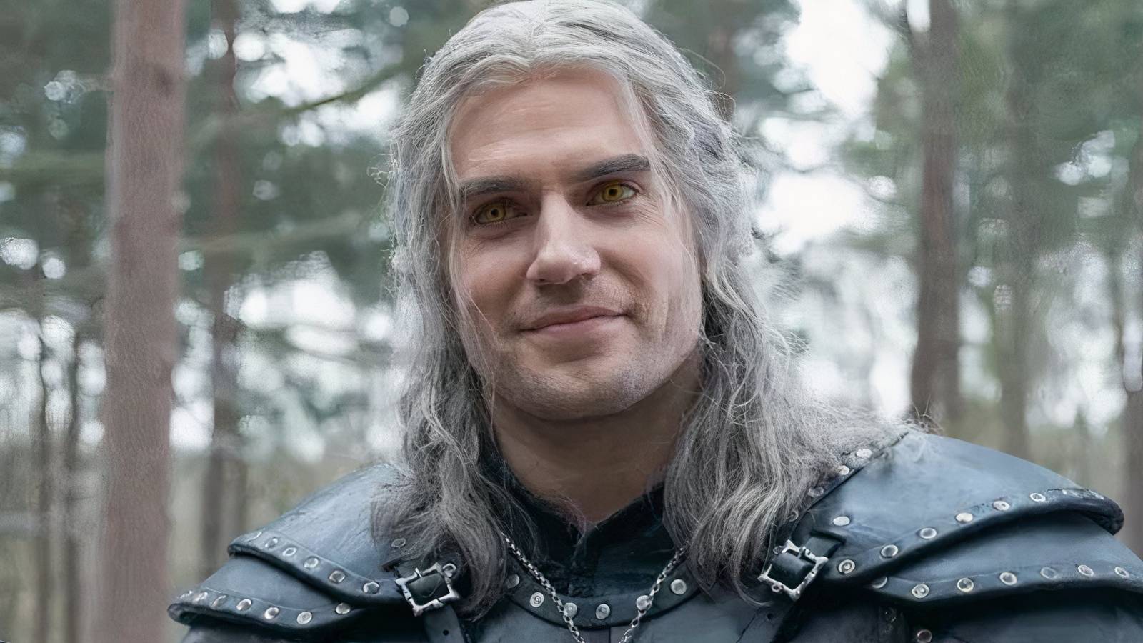 Henry Cavill in the Witcher