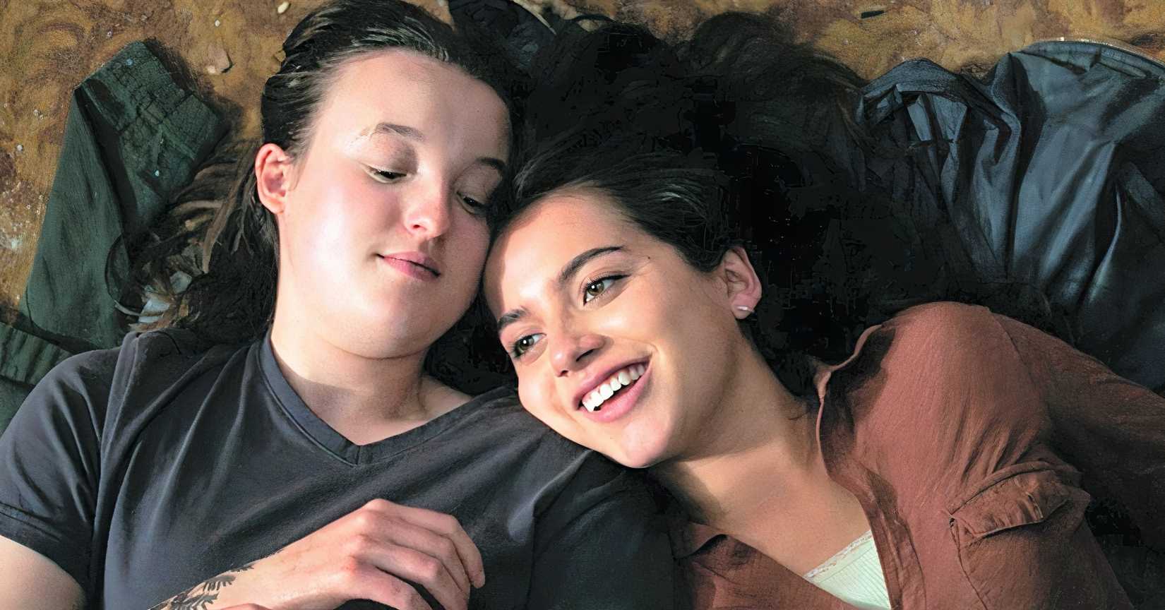 Ellie and Dina the last of us season 2