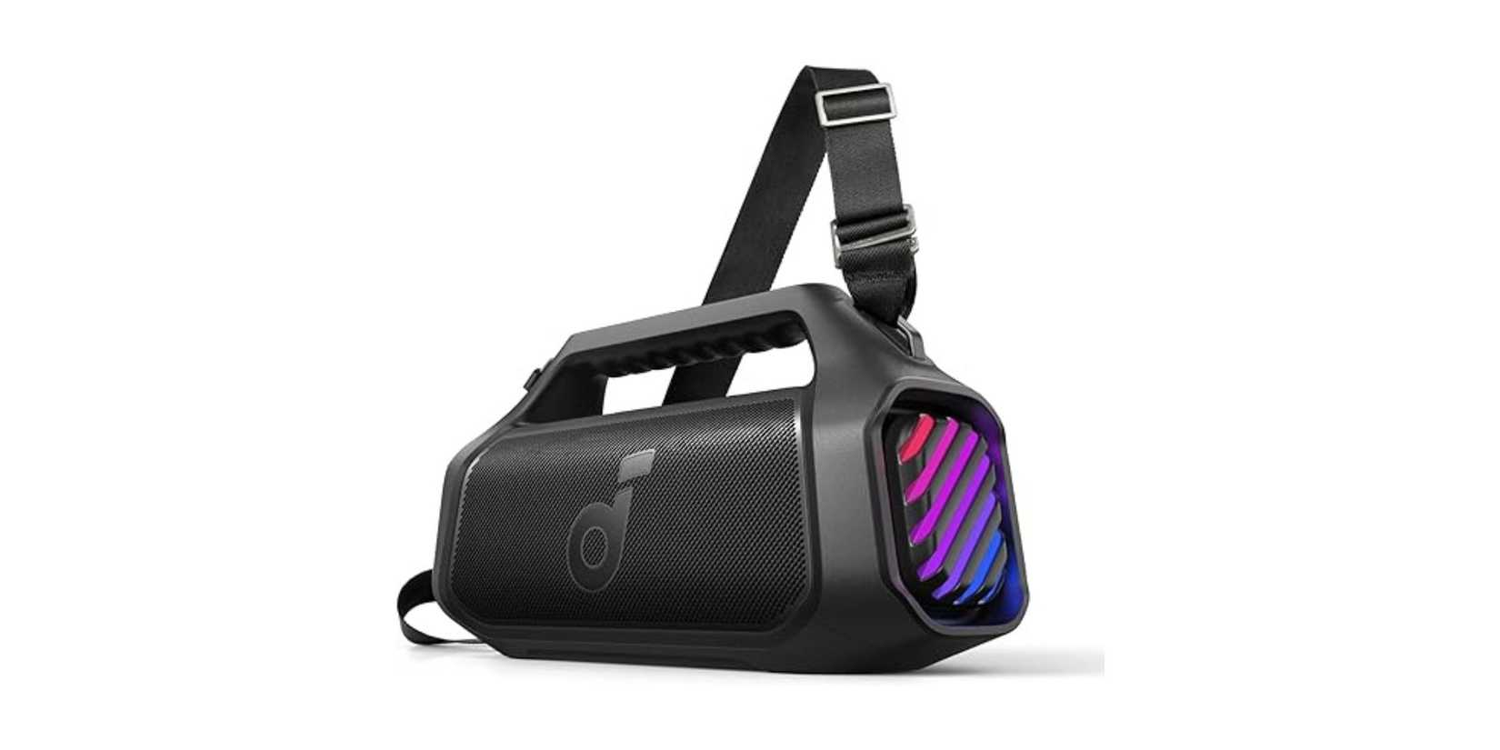 Image of Soundcore Boom 2 Plus By Anker on a white background.