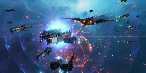 A battle in Sins of a Solar Empire 2