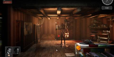 A player holding a dead woman in Ravenous Devils