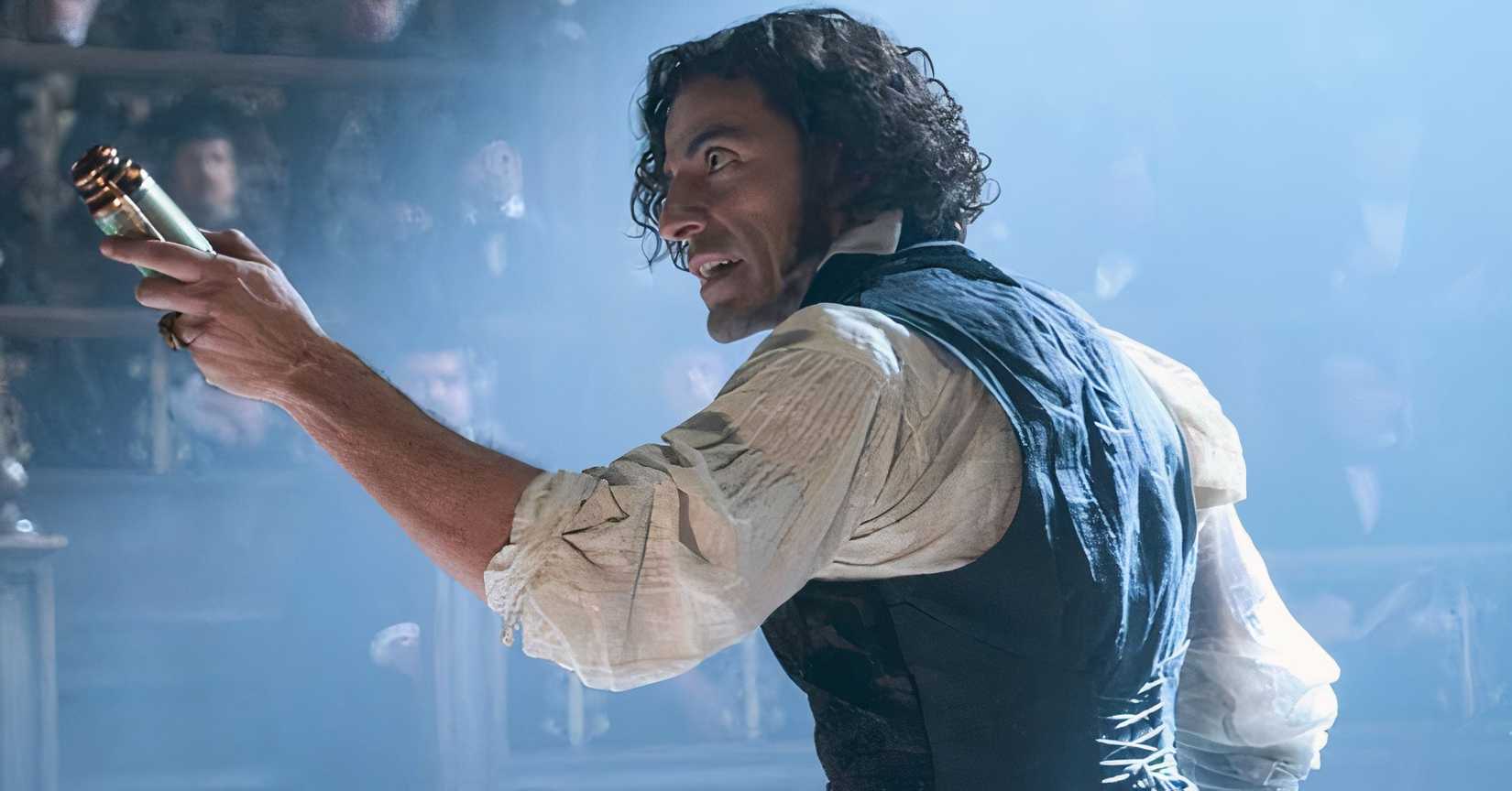 Oscar Isaac as Victor in Frankenstein. 