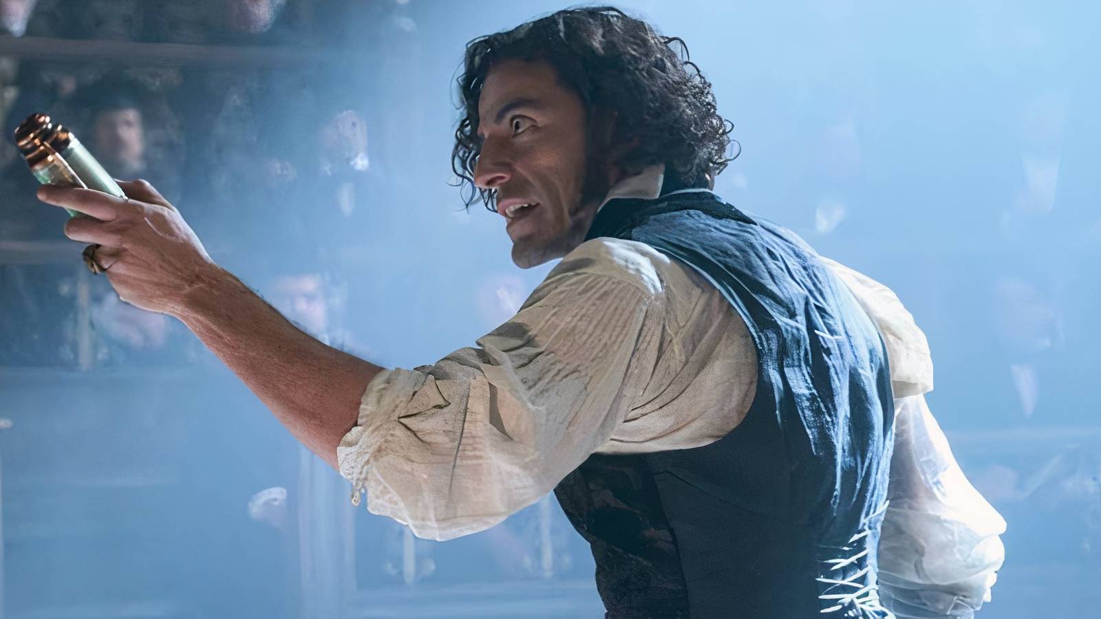 Oscar Isaac as Victor in Frankenstein. 