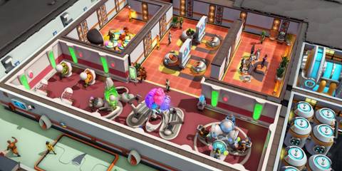 A room in the lair in Evil Genius 2 World Domination