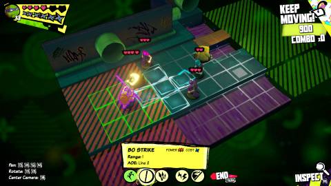 Donatello fighting in TMNT Tactical Takedown