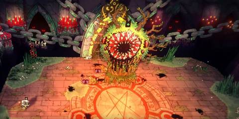 Leshy in Cult of the Lamb