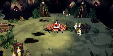 The player with claws in Cult of the Lamb