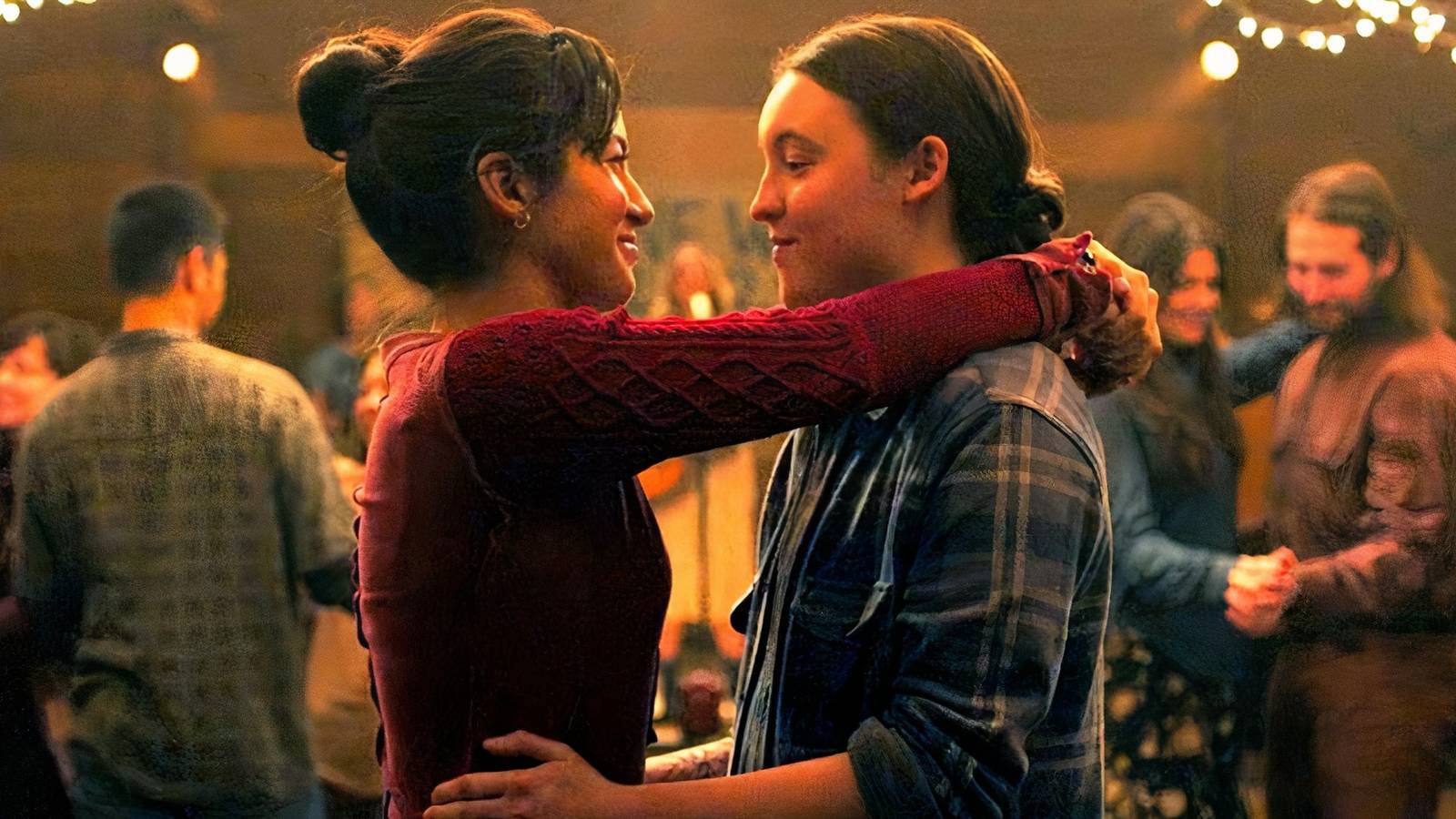 Dina and Ellie in The Last of Us Season 2