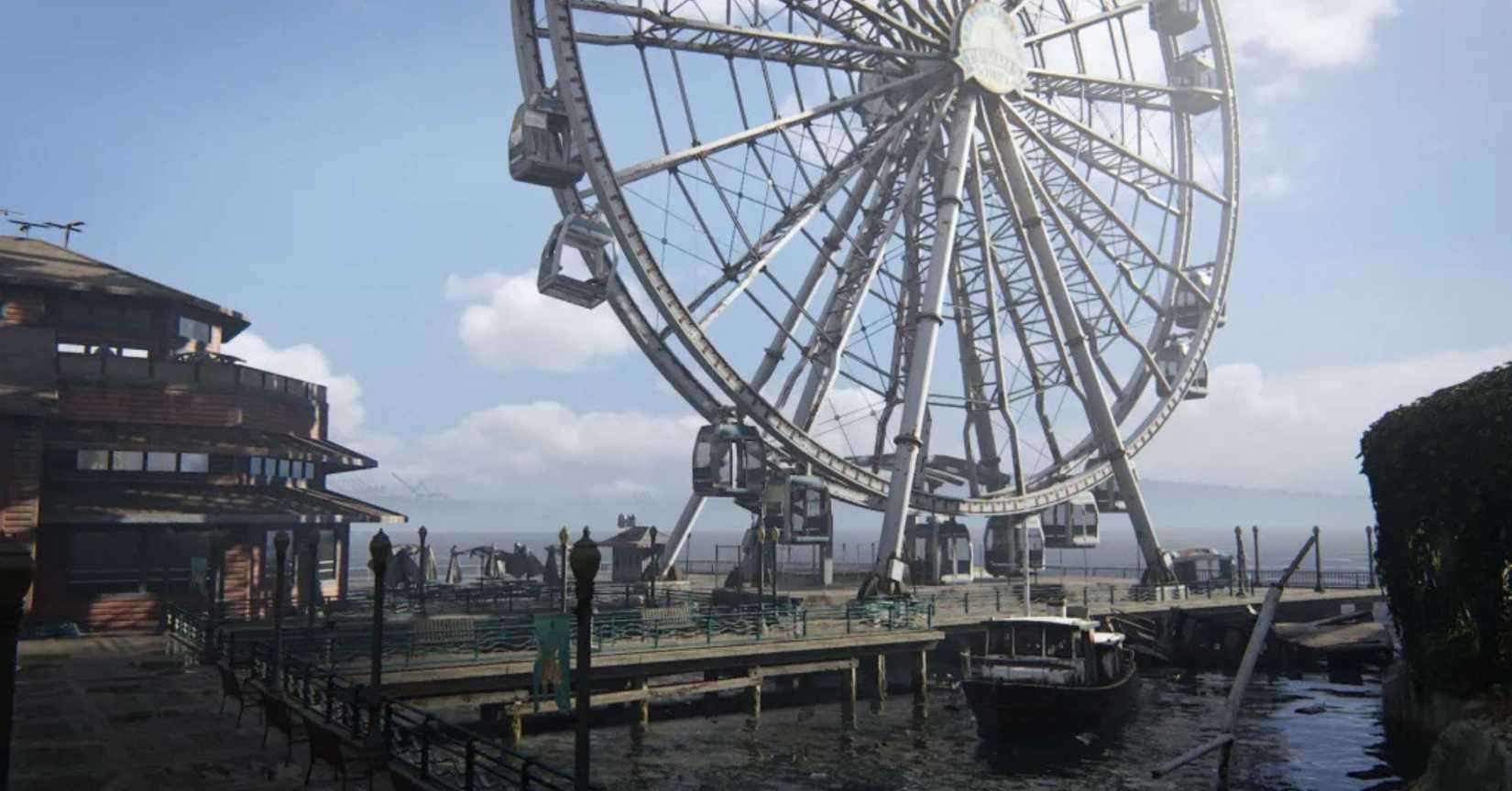 The Last of Us Season 2 Seattle Great Wheel