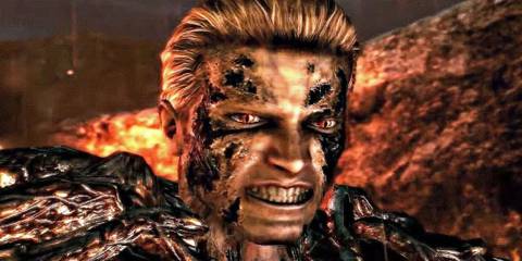 Mutated Albert Wesker in Resident Evil 5