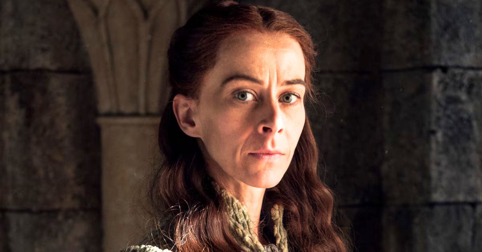 kate dickie in game of thrones as Lysa Arryn