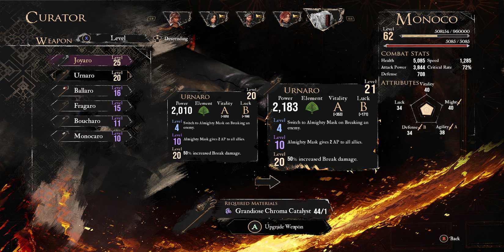 Urnaro in Clair Obscur Expedition 33