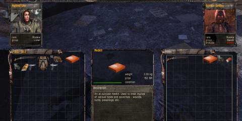 Using a Medkit In Stalker Legends of the Zone Trilogy