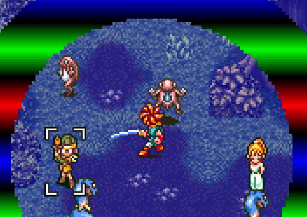 5 Game RPG Turn-Based Klasik yang Layak Mendapat Nilai Sempurna 10/10 24 Using Aura Whirl in Chrono Trigger