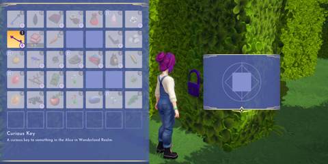 Using the Curious Key to get the Uncanny Key in Disney Dreamlight Valley