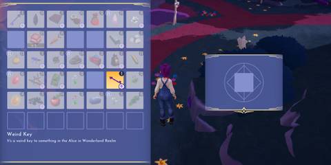 Using the Weird Key to get the Strange Key in Disney Dreamlight Valley