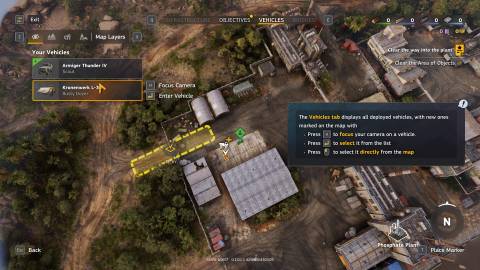 Vehicles Tab RoadCraft