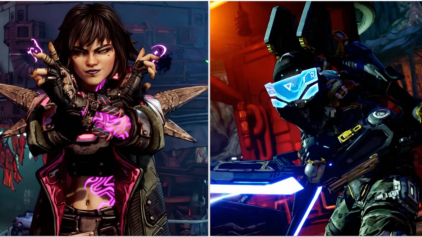 Vex and Rafa in Borderlands 4