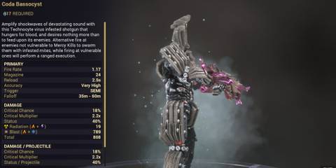 Warframe Coda Bassocyst