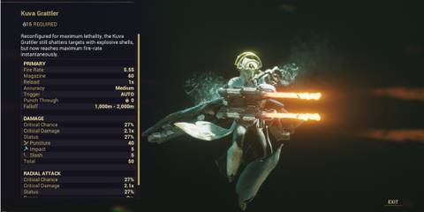 Warframe Kuva Grattler