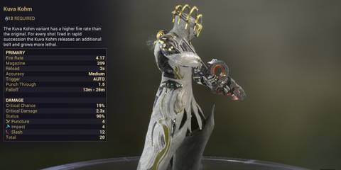 Warframe Kuva Kohm