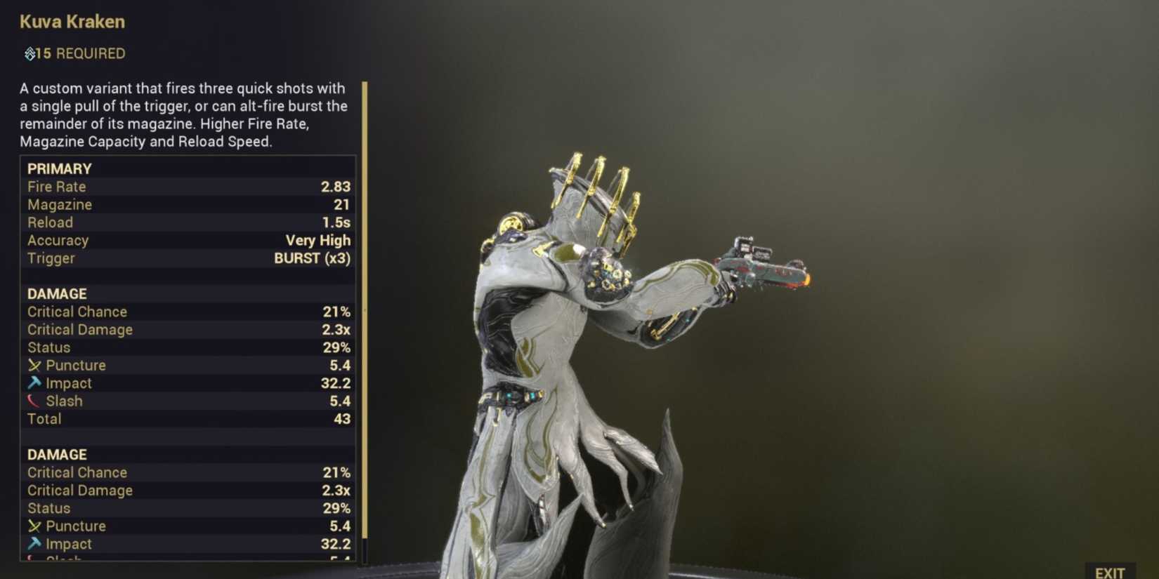 Random Kuva All Kuva Weapons in Warframe, Ranked