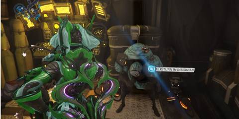 Warframe Tenno Talking To Clem