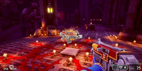 The Player About To Pick Up The Boltgun 