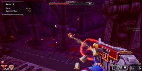 The Player Shooting With Infinite Ammo 