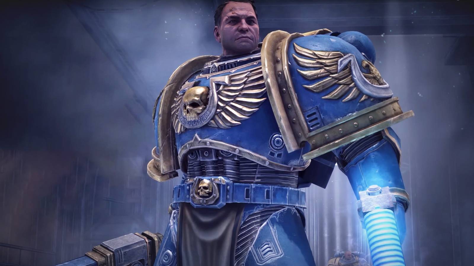 Warhammer 40k Space Marine 1 Master Crafted Edition Captain Titus cowboy shot