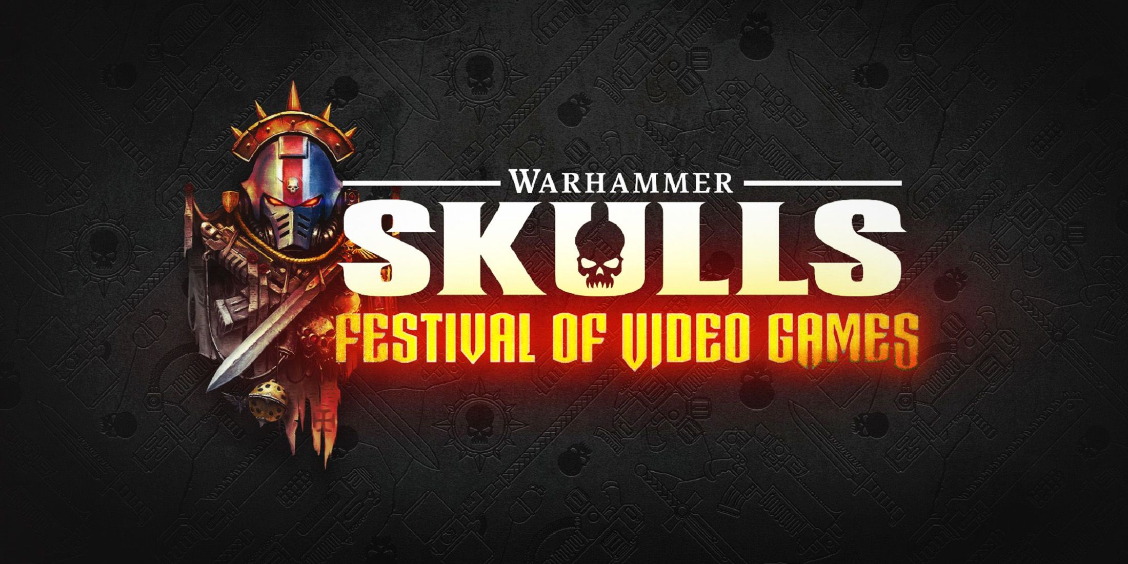 Warhammer Skulls festival of video games logo