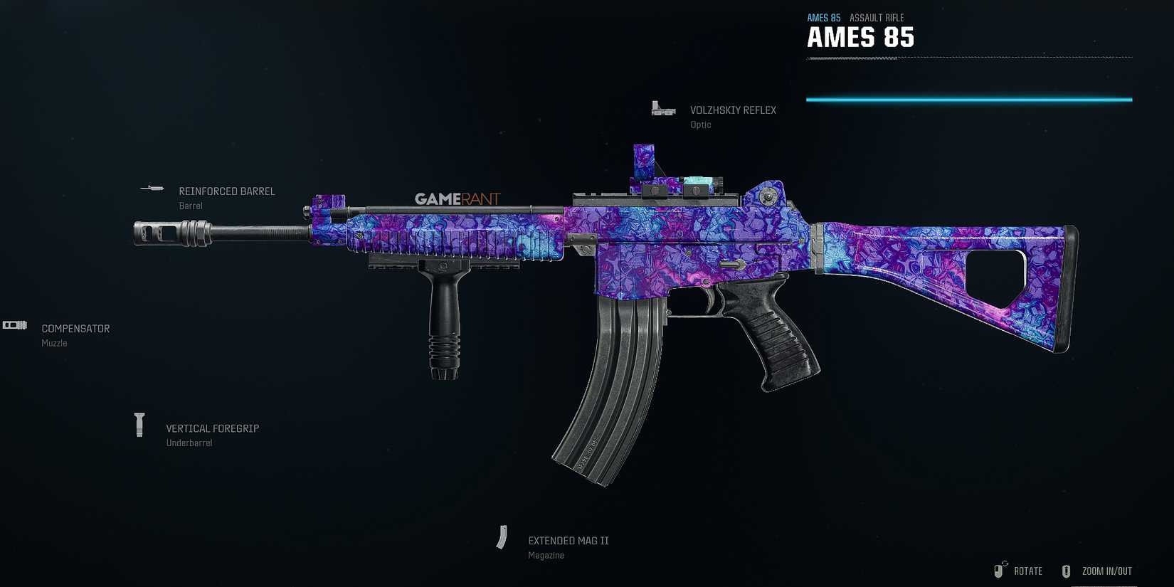 Warzone AMES 85 Best Weapon Build