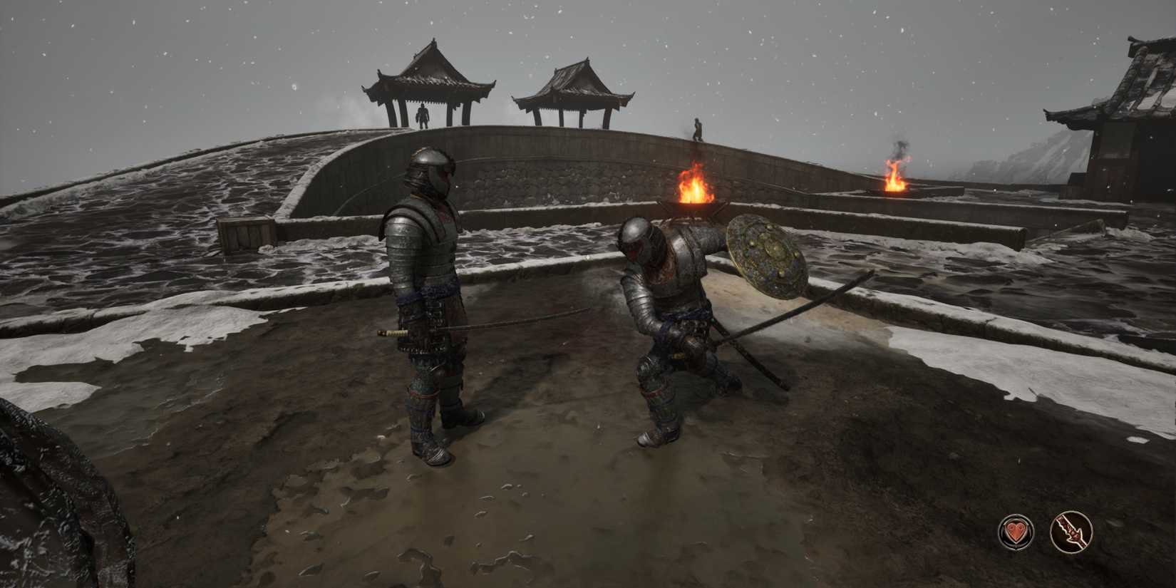 watching blades fight in cloud ruler temple in the elder scrolls 4 oblivion remastered