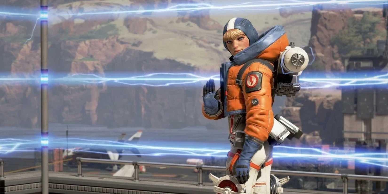 Wattson, legend of drivers, from Apex Legends