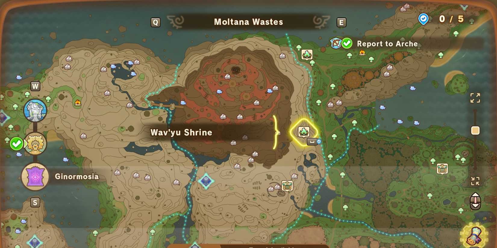 Wavyu Shrine Location - Fantasy Life I