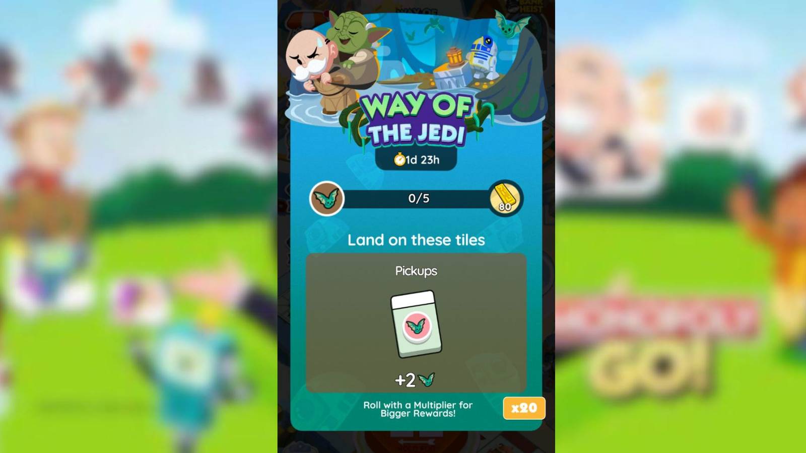 way of the jedi monopoly go