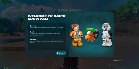 what is LEGO Fortnite Rapid Survival