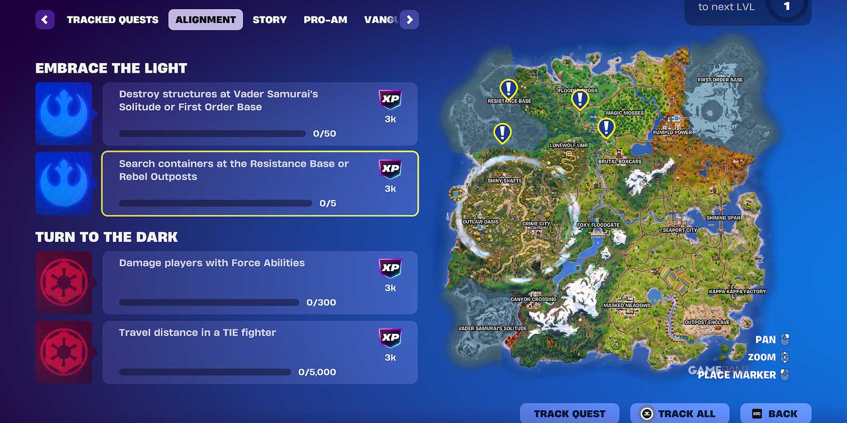 where to find an X-Wing in Fortnite - 2