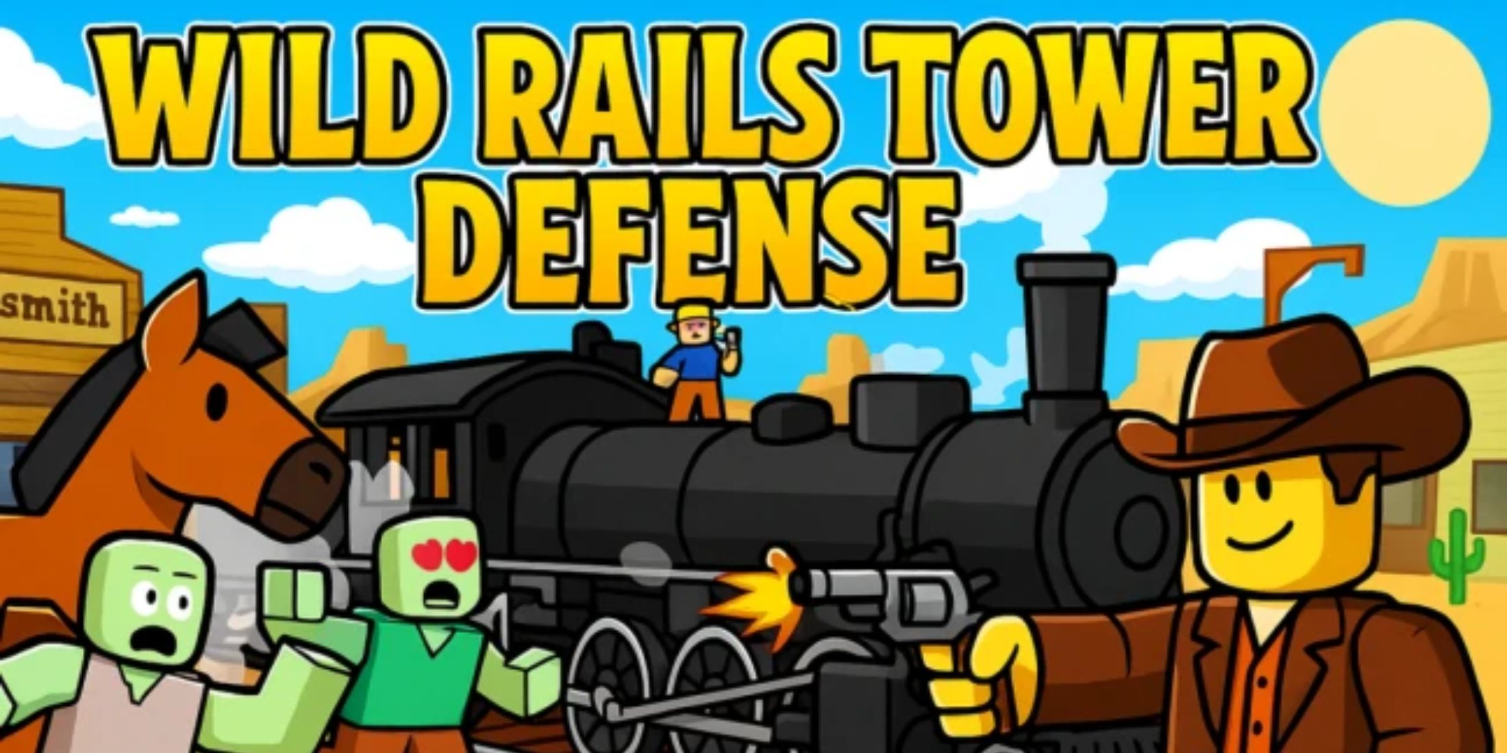 Wild Rails Tower Defense characters