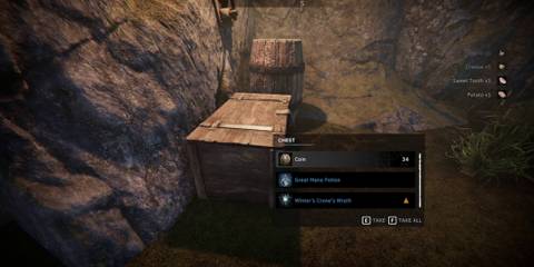 winter crone's wrath location in tainted grail the fall of avalon