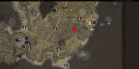 wolf's call location map in tainted grail the fall of avalon