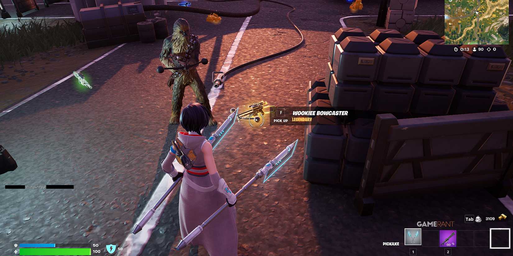 Wookie Bowcaster in Fortnite