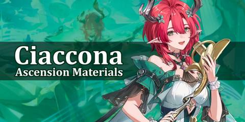 Wuthering Waves Ciaconna Ascension Materials